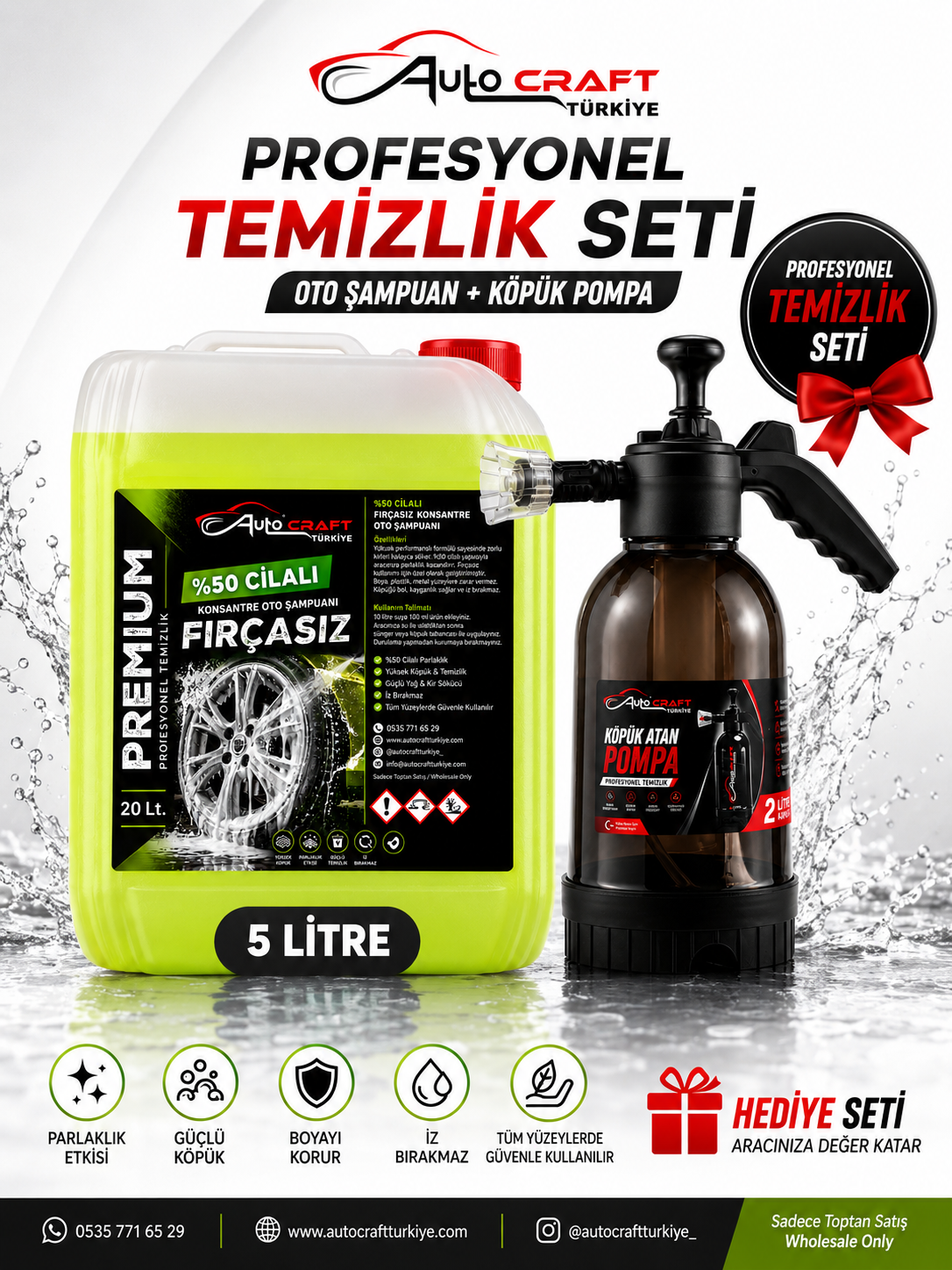 Auto Craft Turkey Yeşil Oto Şampuan