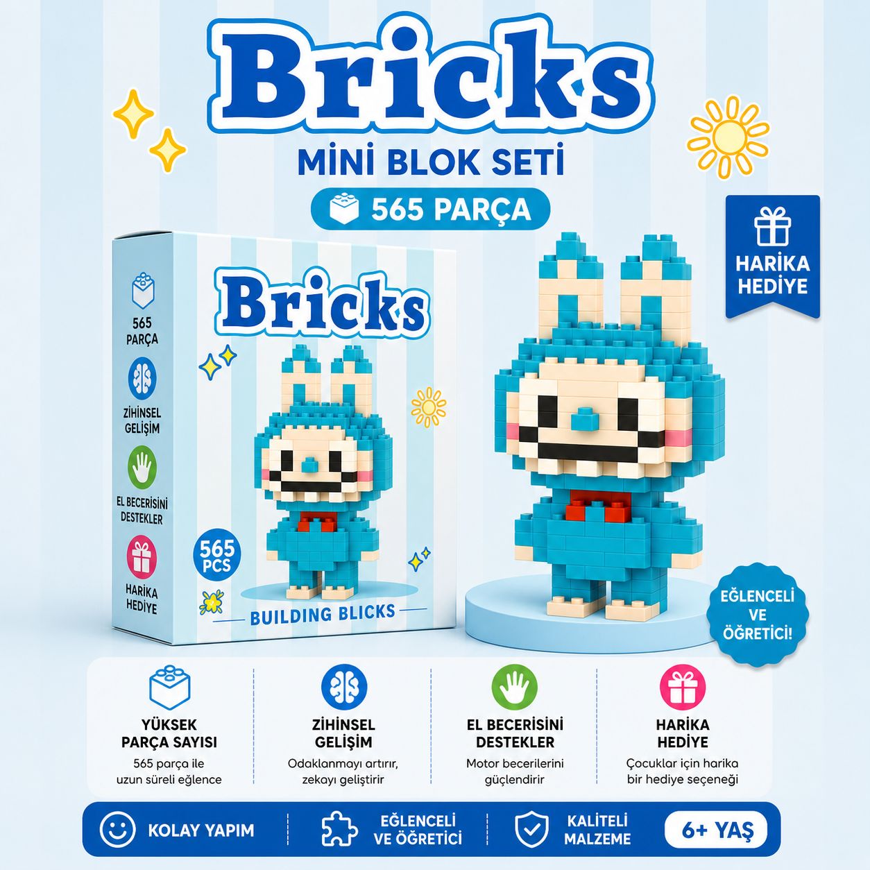 Labubu Lego Bricks