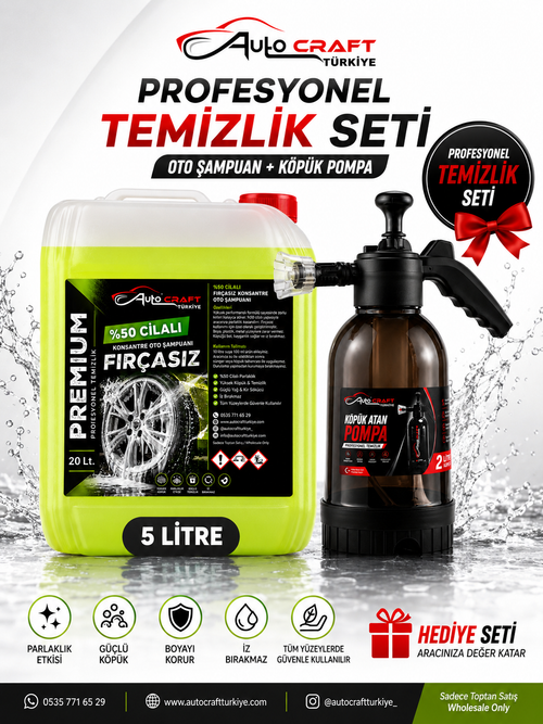 Auto Craft Turkey Yeşil Oto Şampuan