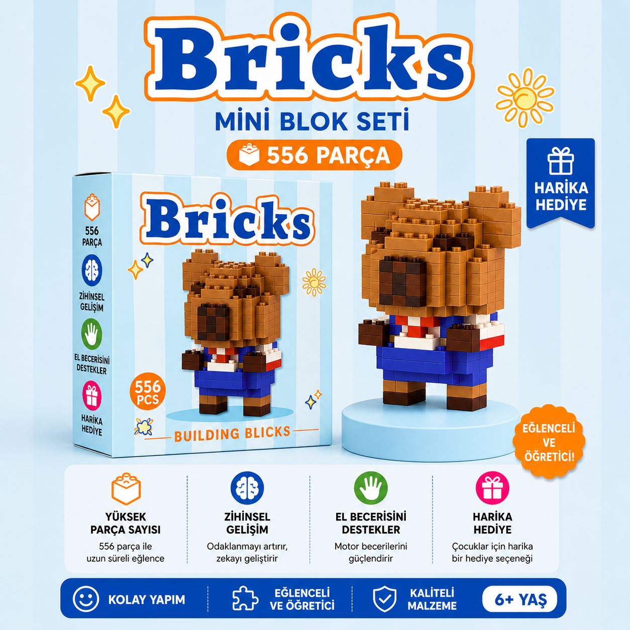 Ayıcık Lego Bricks