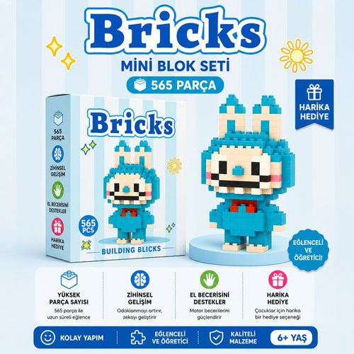 Labubu Lego Bricks