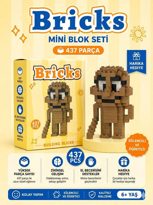 Kahve Rengi Lego Bricks