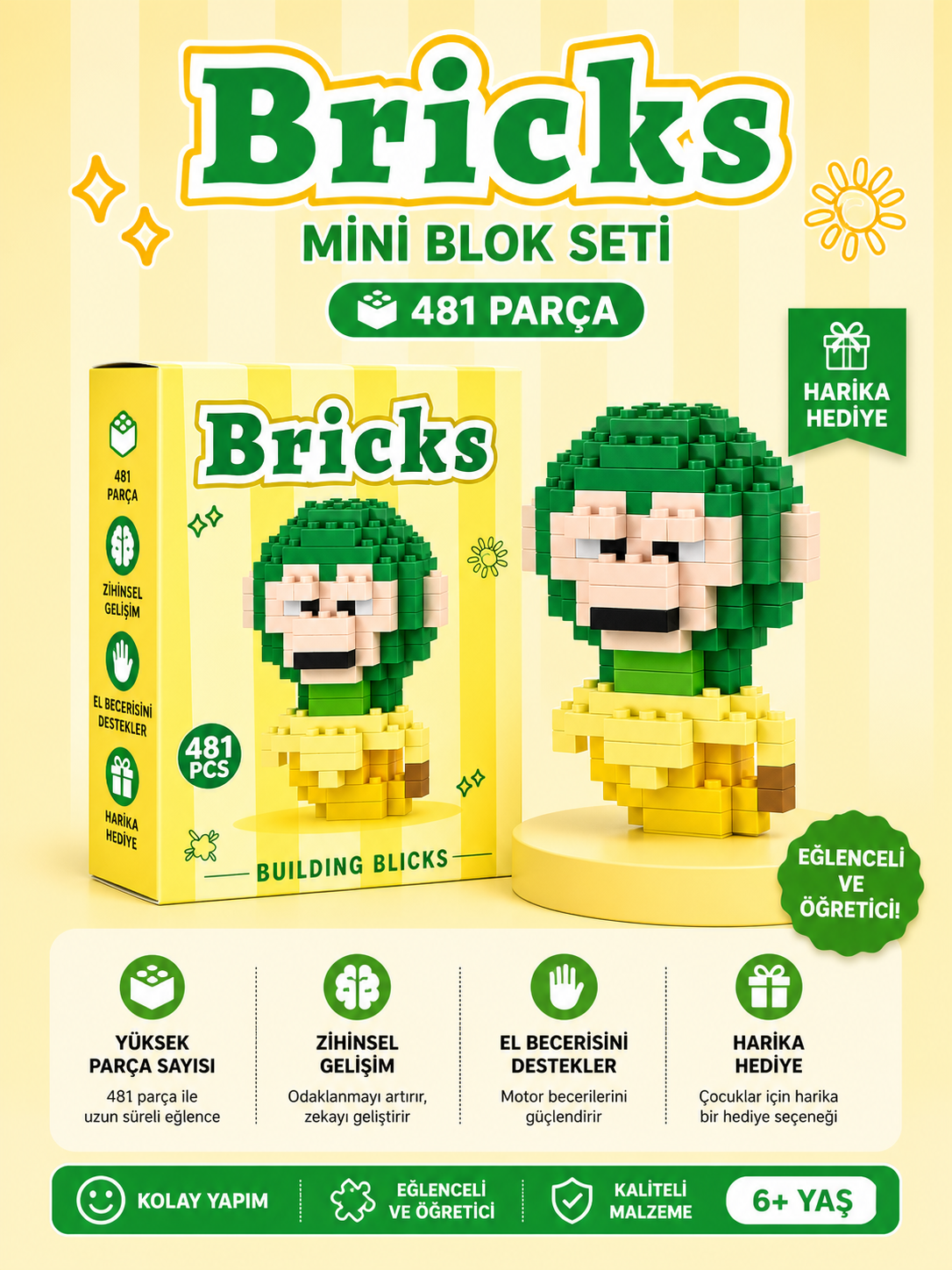 Maymun Figürlü Lego